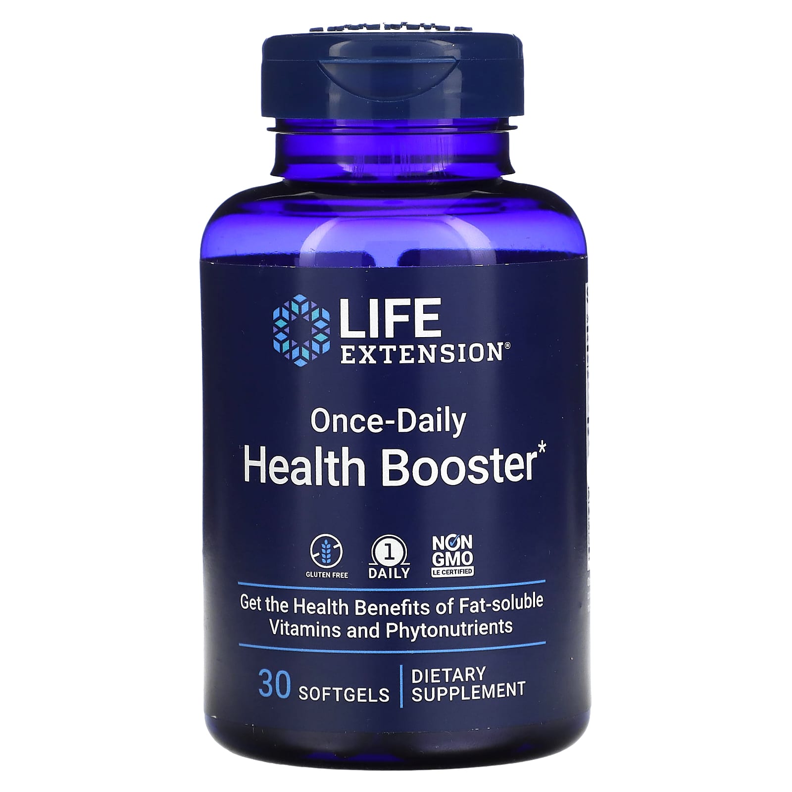 Life Extension, Once-Daily Health Booster, 30 Softgels UPC 737870229230 | HiLife Vitamins
